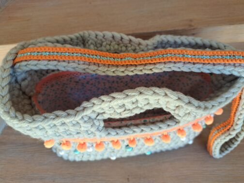 Handtas Beige - Afbeelding 2
