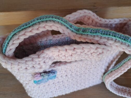 Handtas Roze - Afbeelding 2