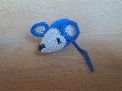 Kattenspeeltje Muisje Blauw