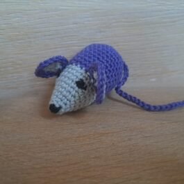 Kattenspeeltje Muisje Paars