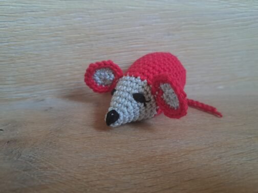 Kattenspeeltje Muisje Rood - Afbeelding 2