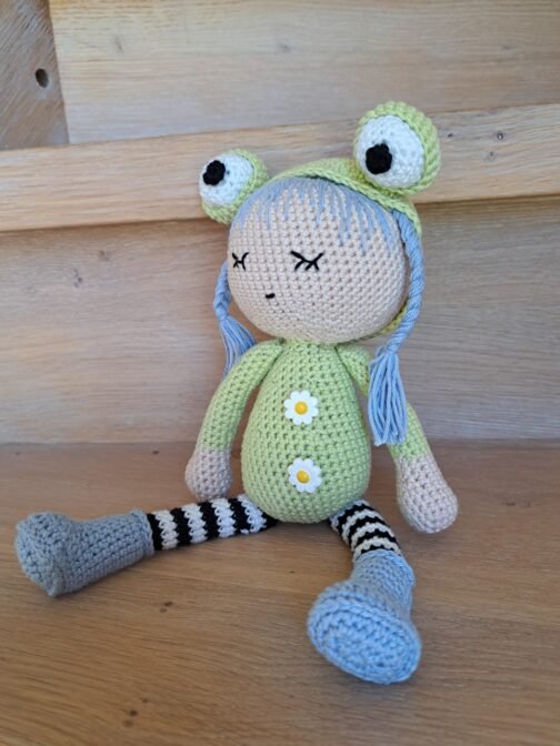 Knuffel Kikkerpoppetje - Afbeelding 2