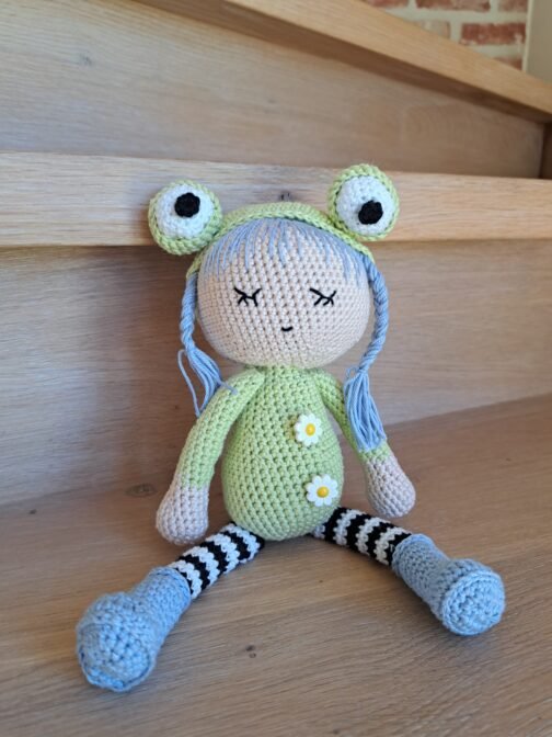Knuffel Kikkerpoppetje - Afbeelding 3