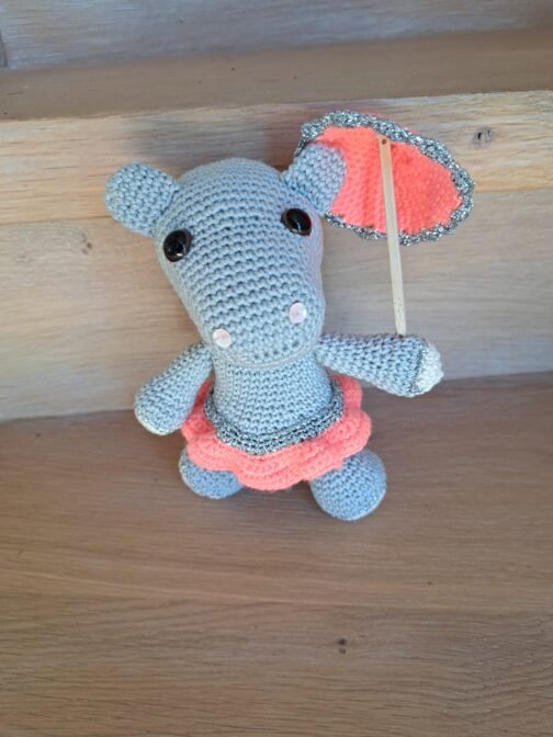 Knuffel Nijlpaard - Afbeelding 4