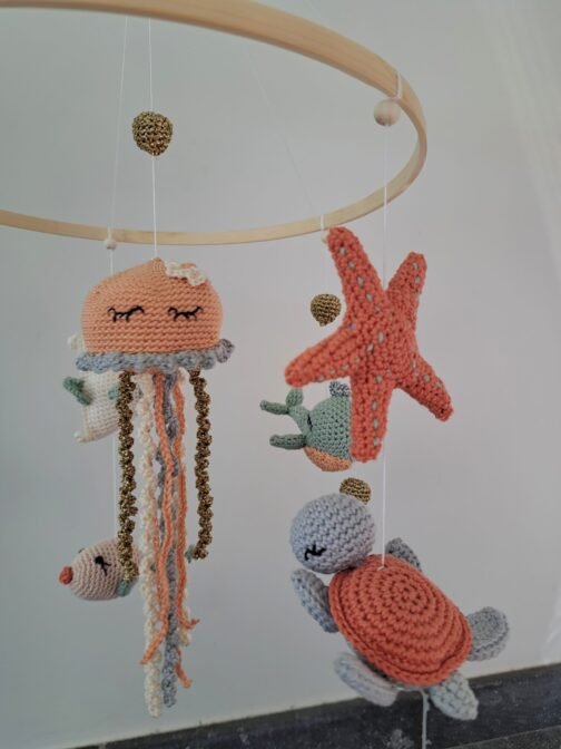 Baby Mobiel Zeedieren - Afbeelding 5