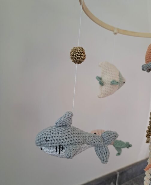 Baby Mobiel Zeedieren - Afbeelding 2