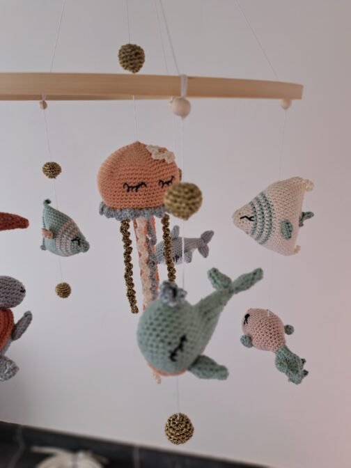 Baby Mobiel Zeedieren - Afbeelding 9
