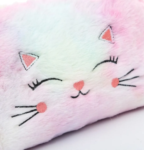 Make-Up Tasje Poes Roze - Afbeelding 2
