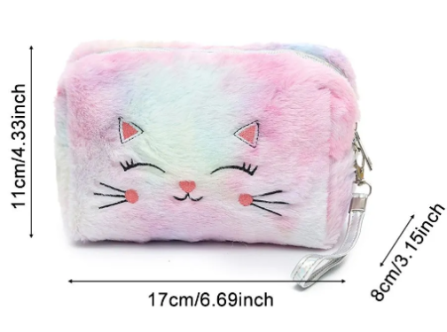 Make-Up Tasje Poes Roze - Afbeelding 3
