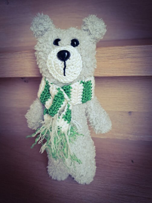 Knuffel Beertje Grijs Soft - Afbeelding 5