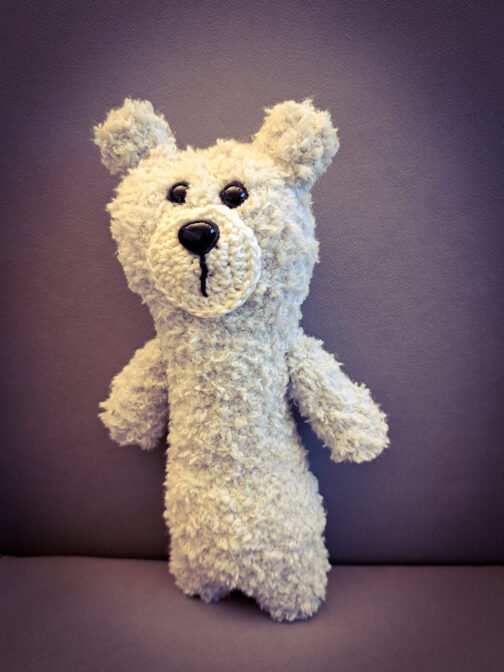 Knuffel Beertje Grijs Soft - Afbeelding 3