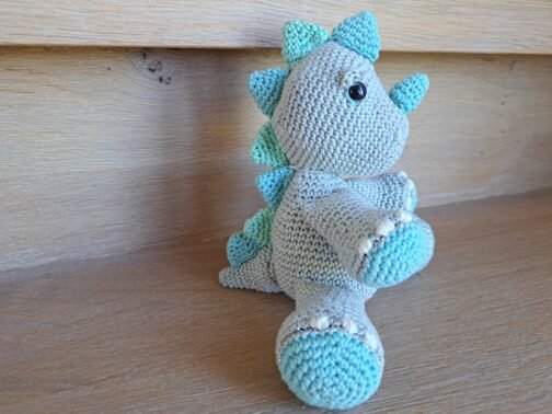 Knuffel Dorus Dino - Afbeelding 7