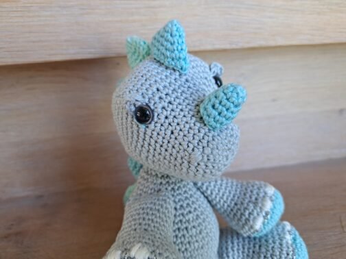 Knuffel Dorus Dino - Afbeelding 4