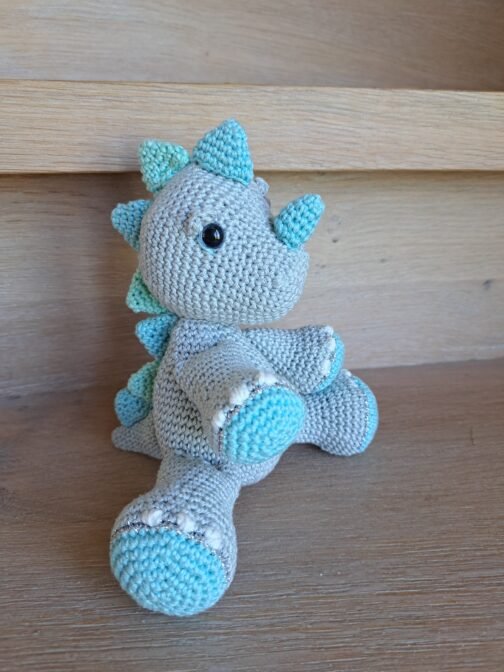 Knuffel Dorus Dino - Afbeelding 2