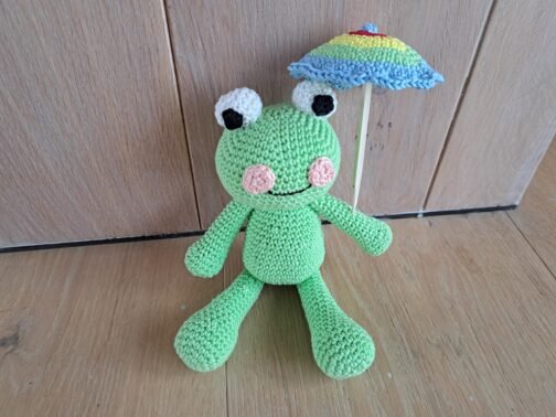 Froggy De Kikker Knuffel - Afbeelding 2