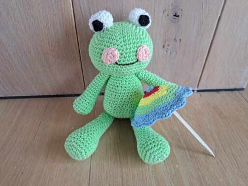 Froggy De Kikker Knuffel - Afbeelding 3