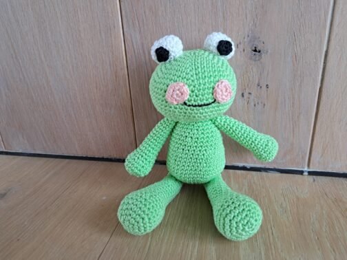 Froggy De Kikker Knuffel - Afbeelding 4