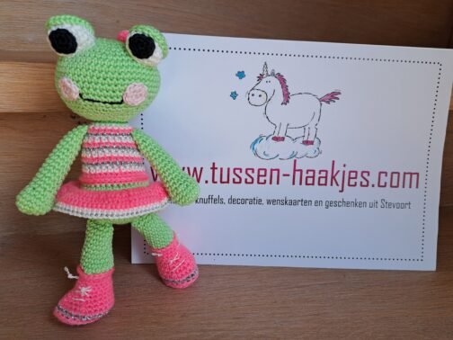 Kikkermeisje Knuffel
