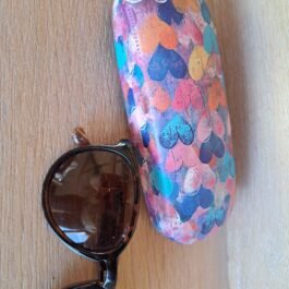 Brillendoos Kleurrijke Hartjes