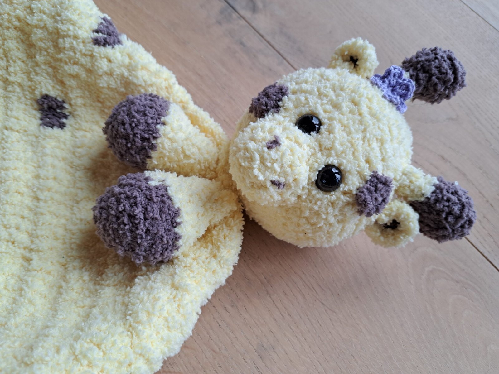 Geschenkset Dekentje & Knuffeldoekje - Afbeelding 4