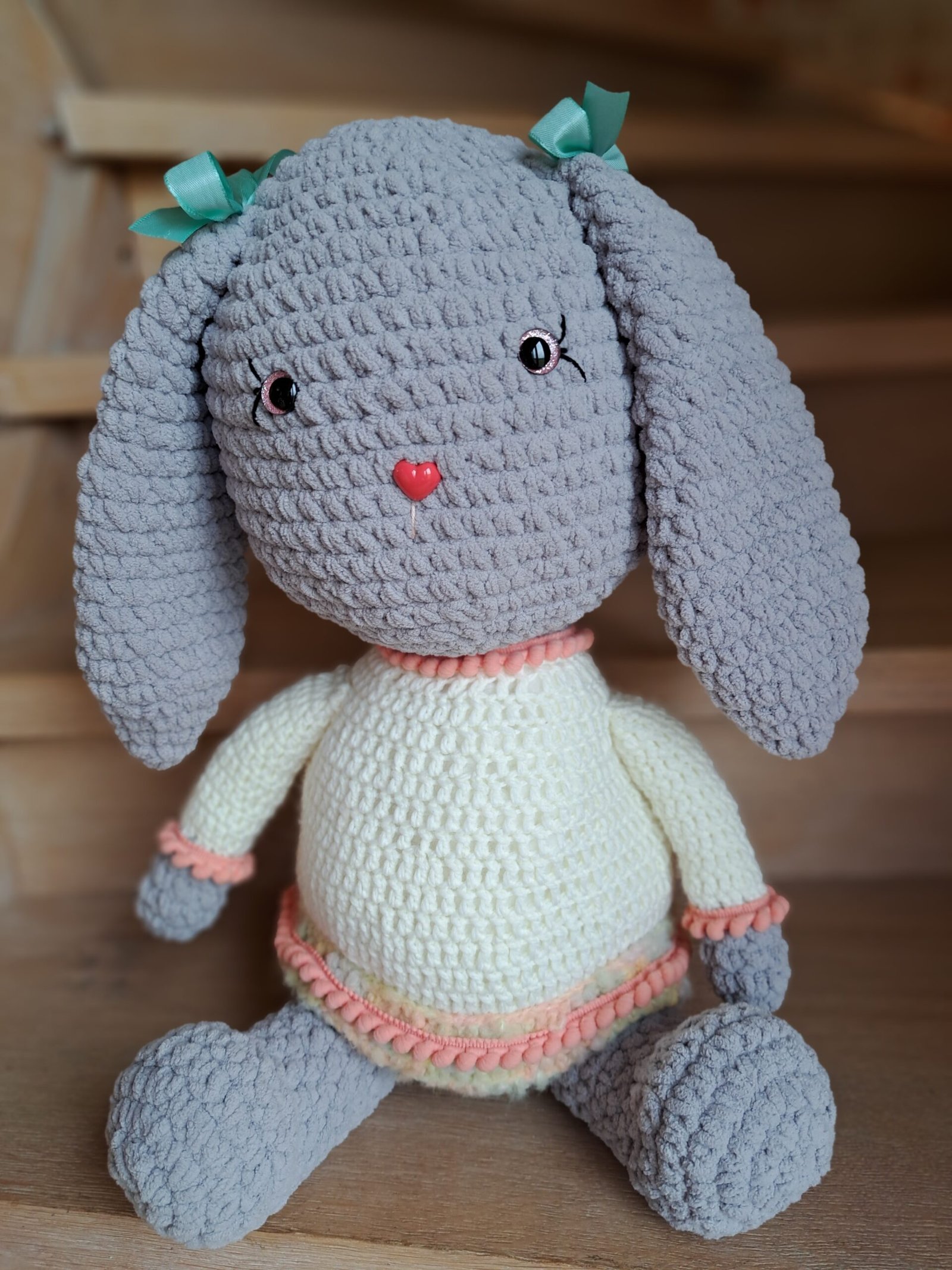 Knuffel Kaat Konijn - Afbeelding 3