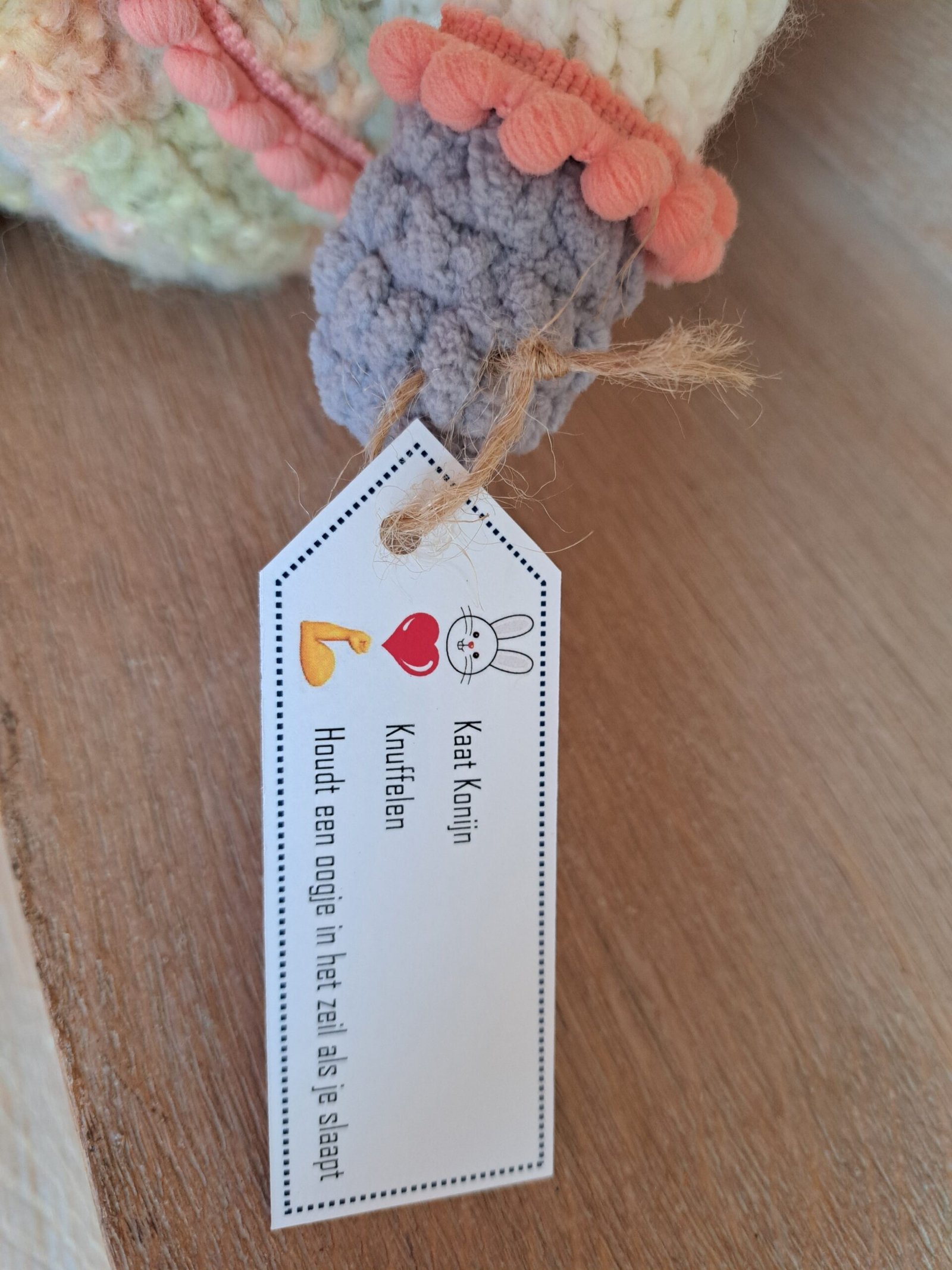 Knuffel Kaat Konijn - Afbeelding 5