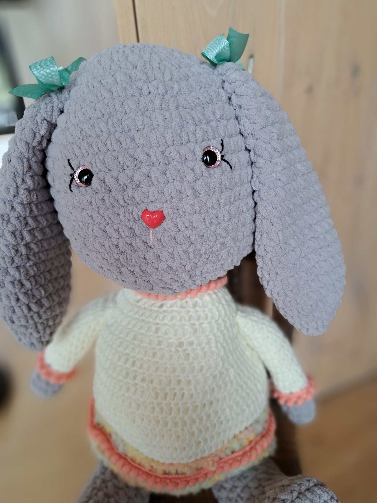 Knuffel Kaat Konijn - Afbeelding 7