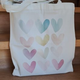 Stoffen Tas Hartjes