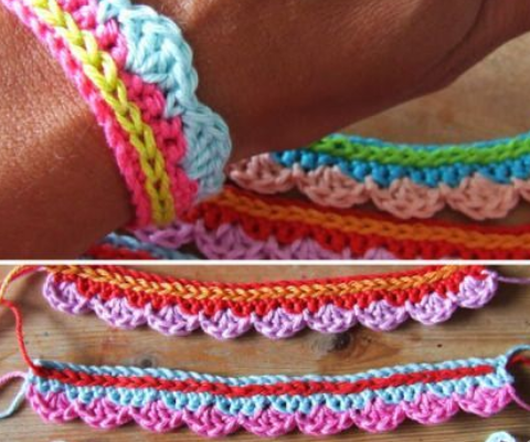 Workshop Armbandjes Haken (7+) - Woensdag 12 augustus 9.30u-12.00u - Afbeelding 2