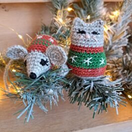Workshop Kerstversiering Haken (7+) - Dinsdag 3 november 9.30u-12.00u