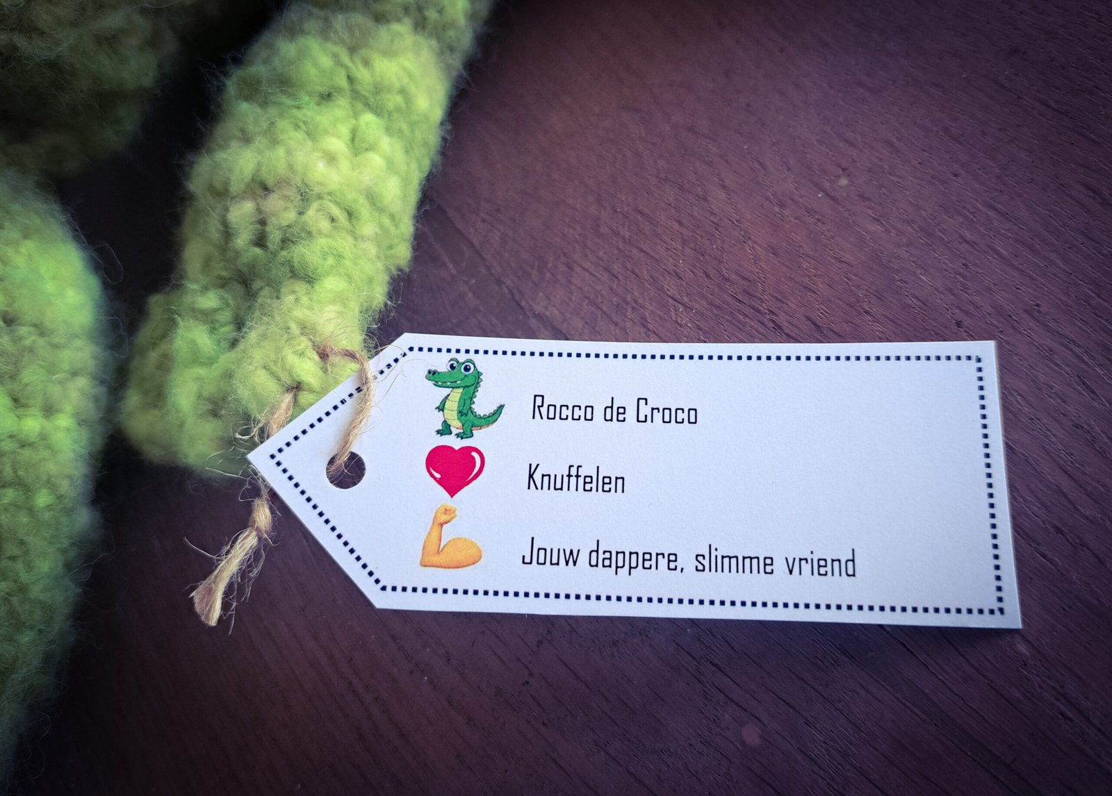 Knuffel Rocco De Crocco - Afbeelding 5