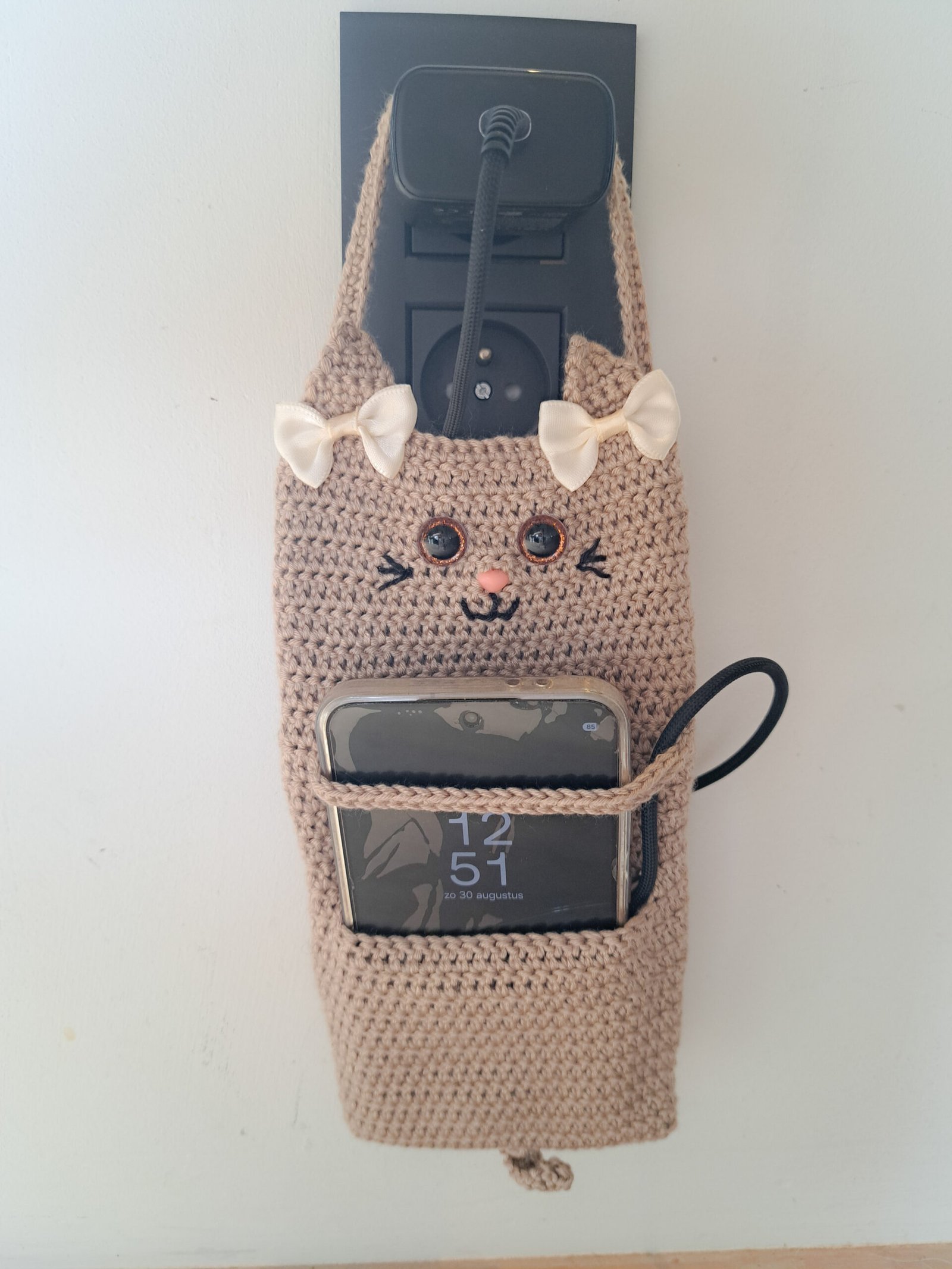 Smartphone Slaapzakje Poes